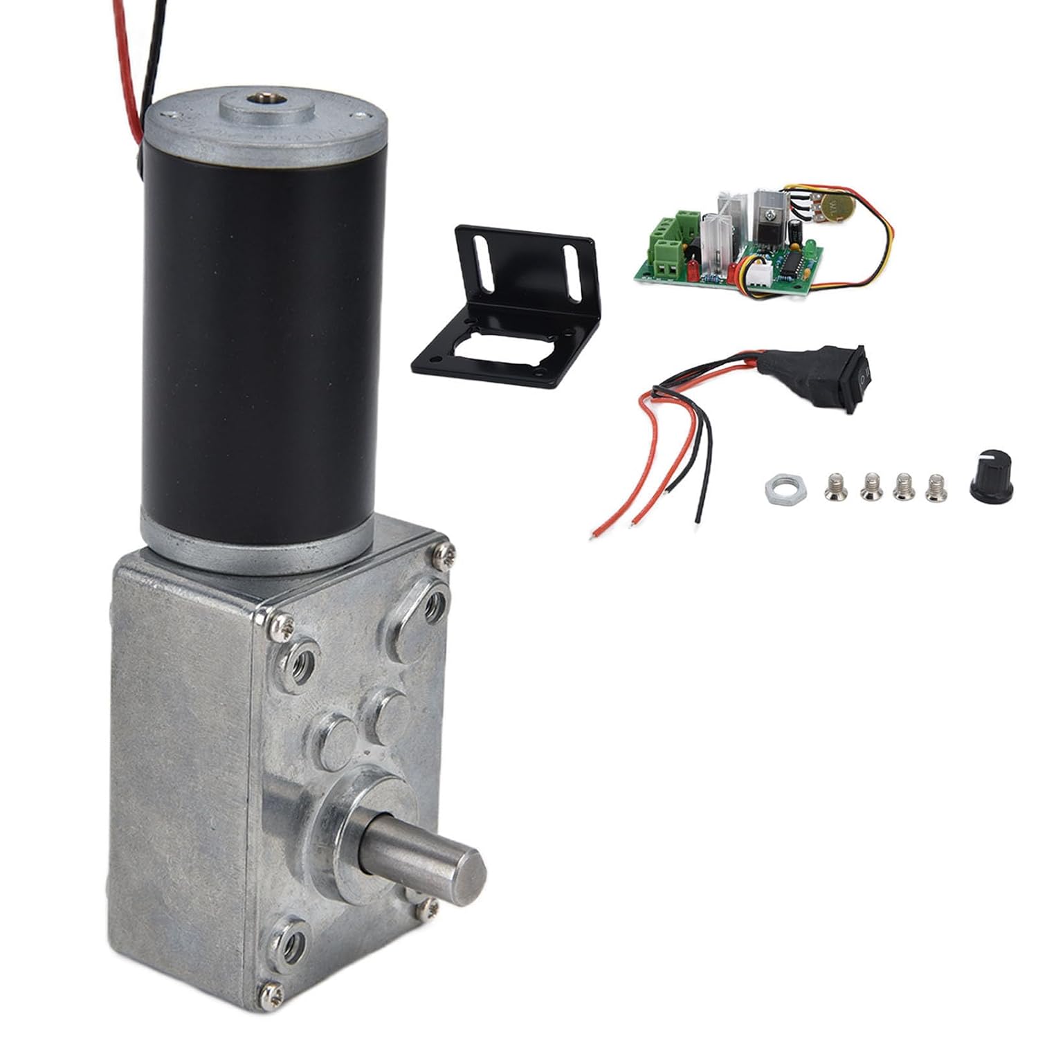 12-v-getriebemotor – Komplettset – Metall – Drehzahlminderer – Jalousien Und Displays – 8-mm-welle