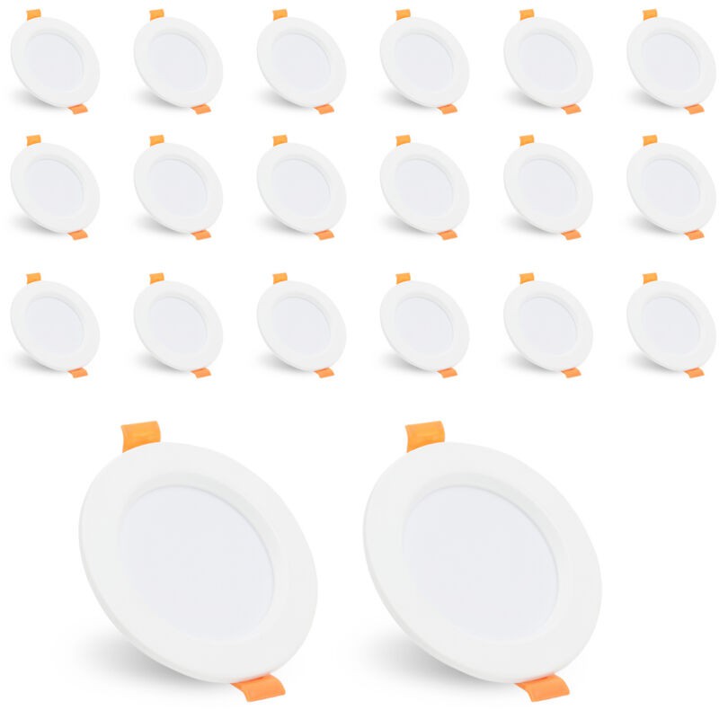 Swanew 5w Led-einbaustrahler, Warmweiß, 400 Lm, 3200 K, Einbaustrahler-set Für Die Decke, 220 V