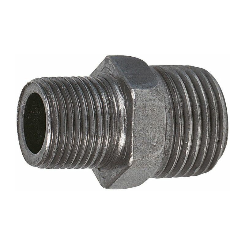 Reduzierstück Aus Schwarzem Gusseisen, Zum Aufschrauben – M 3/4" Auf M 1/2" – Nr. 245