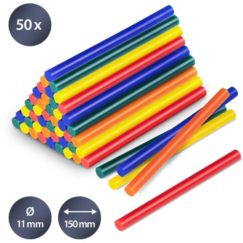 Trotec Farbige Klebestifte (50 Stück Ø 11 Mm) - Trotec Farbige Klebestifte (50 Stück Ø 11 Mm)