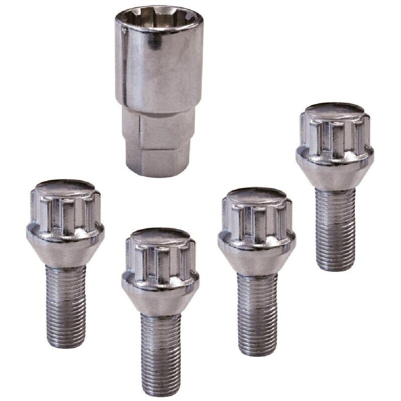 4 M12x150 26mm Kugelgelenk-radsicherungsbolzen - 4 M12x150 26mm Kugelgelenk-radsicherungsbolzen