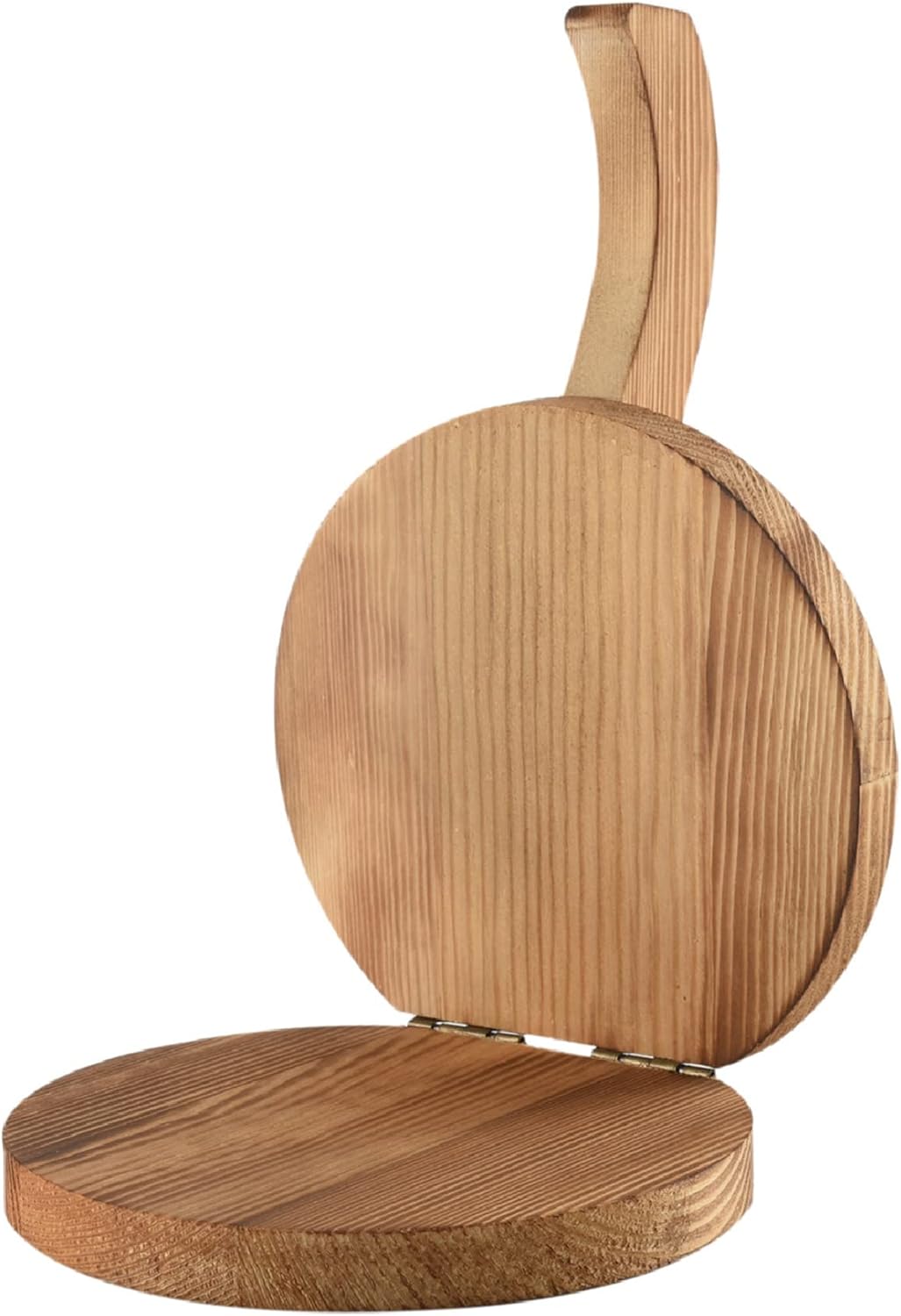 Teigtaschenpresse – 1 Stück – Dunkles Holz – Schnelle Teigzubereitung Und Füllung – Für Die Küche – 22 X 15 X 14 Cm