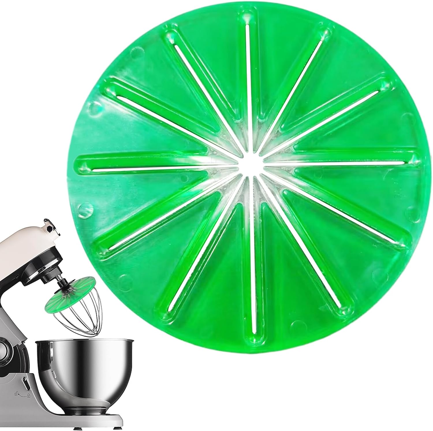 Spritzschutz – 1 Stück – Silikon – Für 6-draht-küchenmaschinen – Kompatibel Mit Glasschüsseln