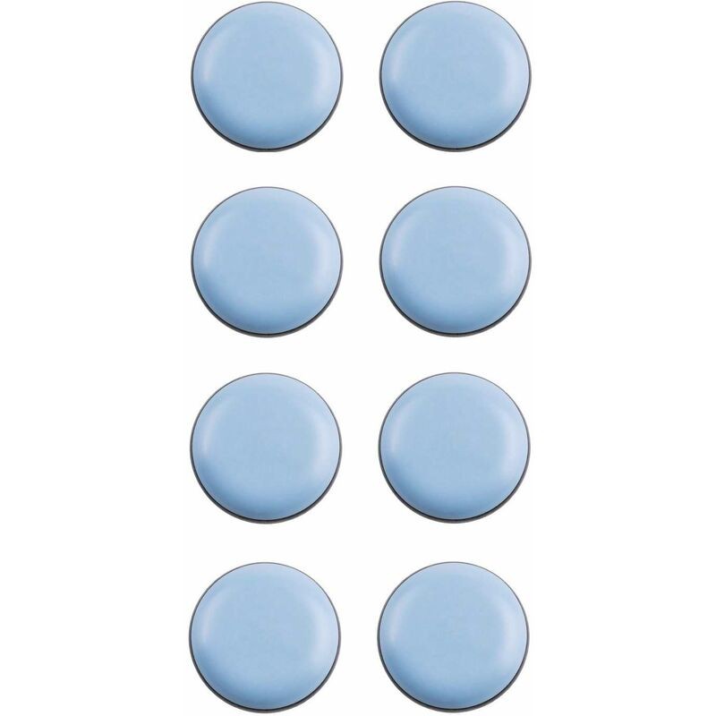 8 Teflon-gleiter, Selbstklebend, Rund, 25 Mm Durchmesser, Zum Schutz Von Böden, Parkett, Stuhlbeinen Und Möbeln