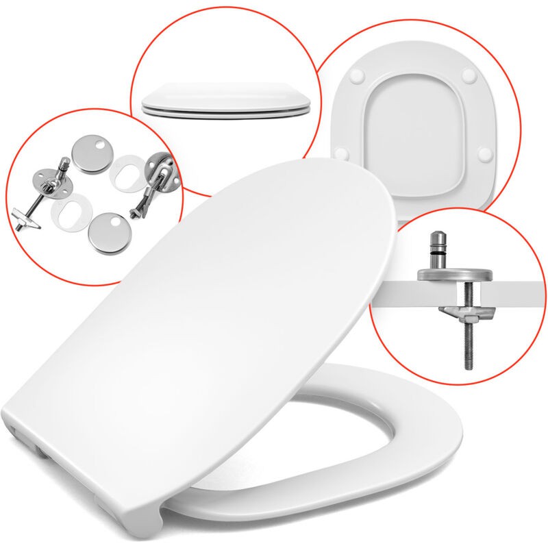 Wc-sitz Für Ideal Standard Connect – Duroplast, Absenkautomatik