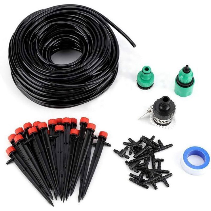 Tropfbewässerungsset - Zor® - 25m - Automatisch - Robustes Abs - Bodenbewässerung - Geeignet Für Gewächshäuser
