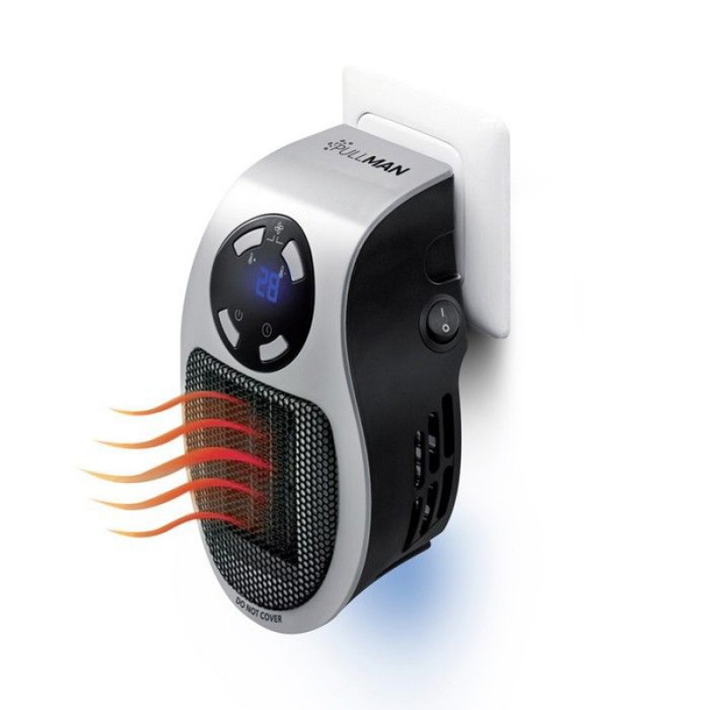 Pullman Mini-keramikheizung Mit Temperaturregelung Und Heizstecker