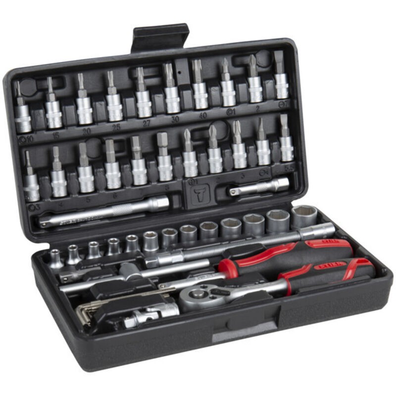 1/4"-steckschlüsselsatz, 48-teilig - 1/4"-steckschlüsselsatz, 48-teilig - 1/4"-steckschlüsselsatz, 48-teilig