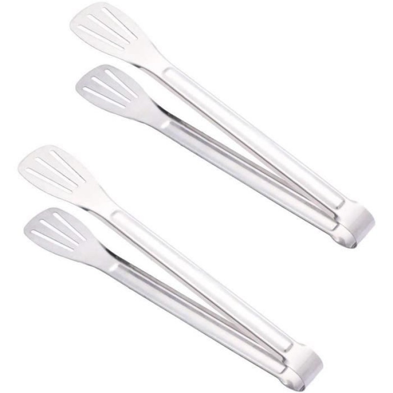 Küchenzange – Edelstahl 304 – 2 Stück – 4,5 Cm X 24 Cm – Ergonomisch