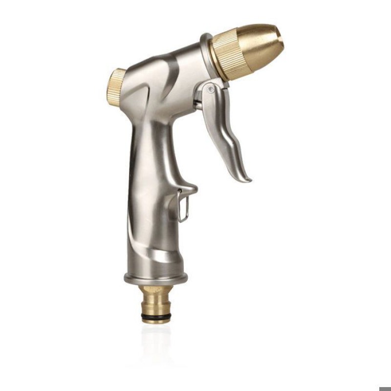 Hochdruck-gießpistole – 100 % Robuste Metallkonstruktion – Messingdüse – 4 Sprüheinstellungen