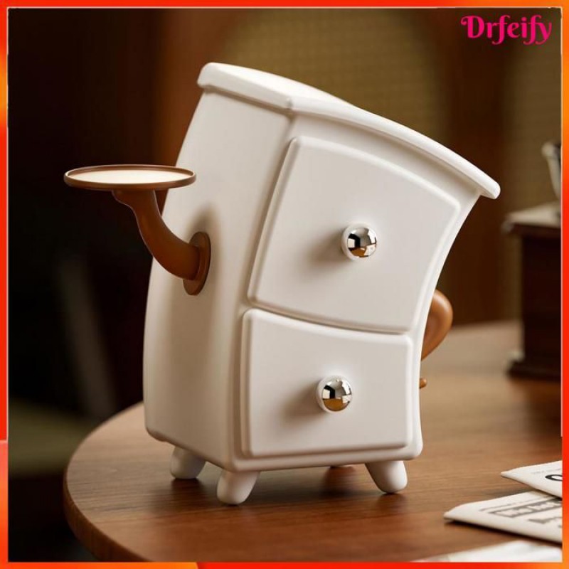 Aufbewahrungsbox Für Den Schreibtisch – Kreatives Design – Lebensmittelechtes Pp – Schublade – 12 X 12 X 22 Cm