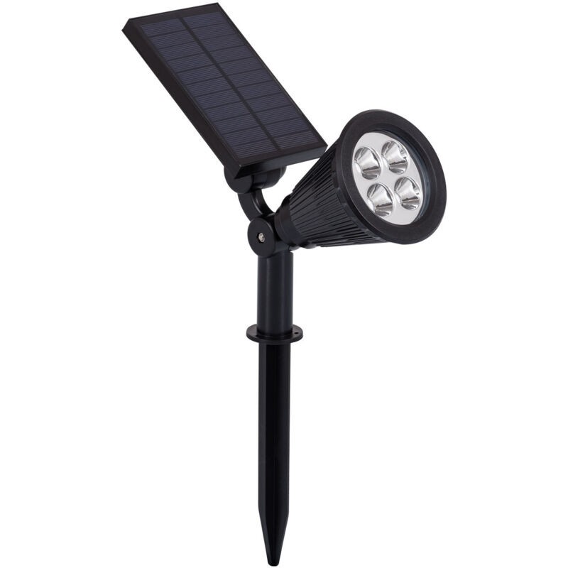 Meillion Solar-led-strahler Auf Erdspieß Ip65 6000k Kaltweiß