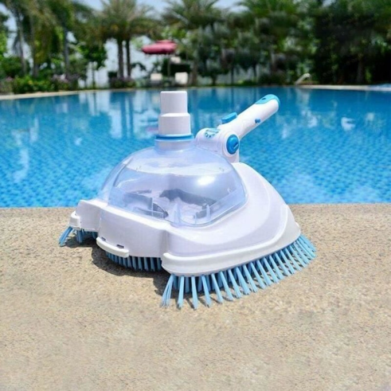 Poolreinigungsbürste Mit Saugkopf, Langlebiger Unterwasserreiniger, Poolbürste Mit Saugnapf