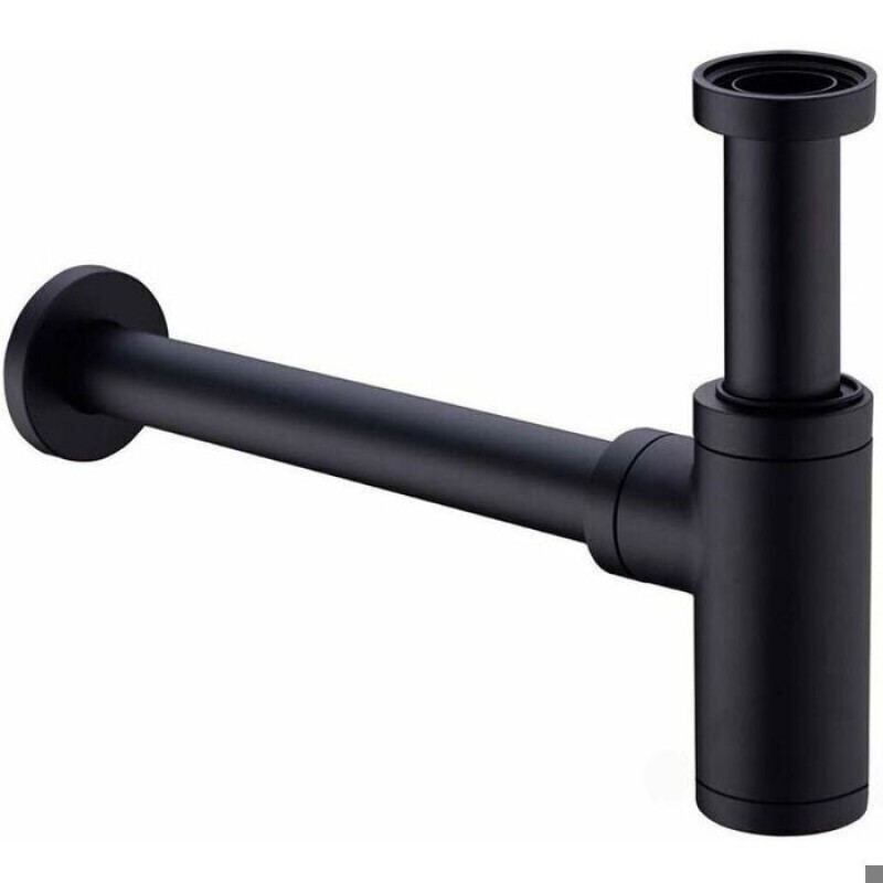 Waschbecken-siphon Aus Messing – Mhy® – Universal – 200 Mm Verlängerungsrohr – 1 1/4 X 32 Mm – Geruchsdicht – Auslaufsicher