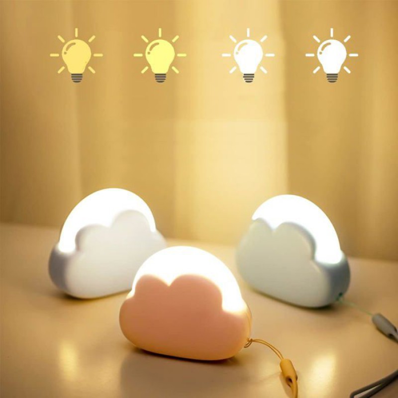 Led-nachtlicht Für Babys – Uv- Und Infrarotfreies Led-licht – Augenfreundliches Silikon – 4 Helligkeitsstufen