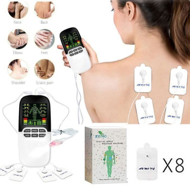Smt Tens Elektrostimulator Schmerzlinderungs-massageelektrode Für Rückenschmerzen, Ischias Und Andere Schmerzen - Elektrosimulationsgerät