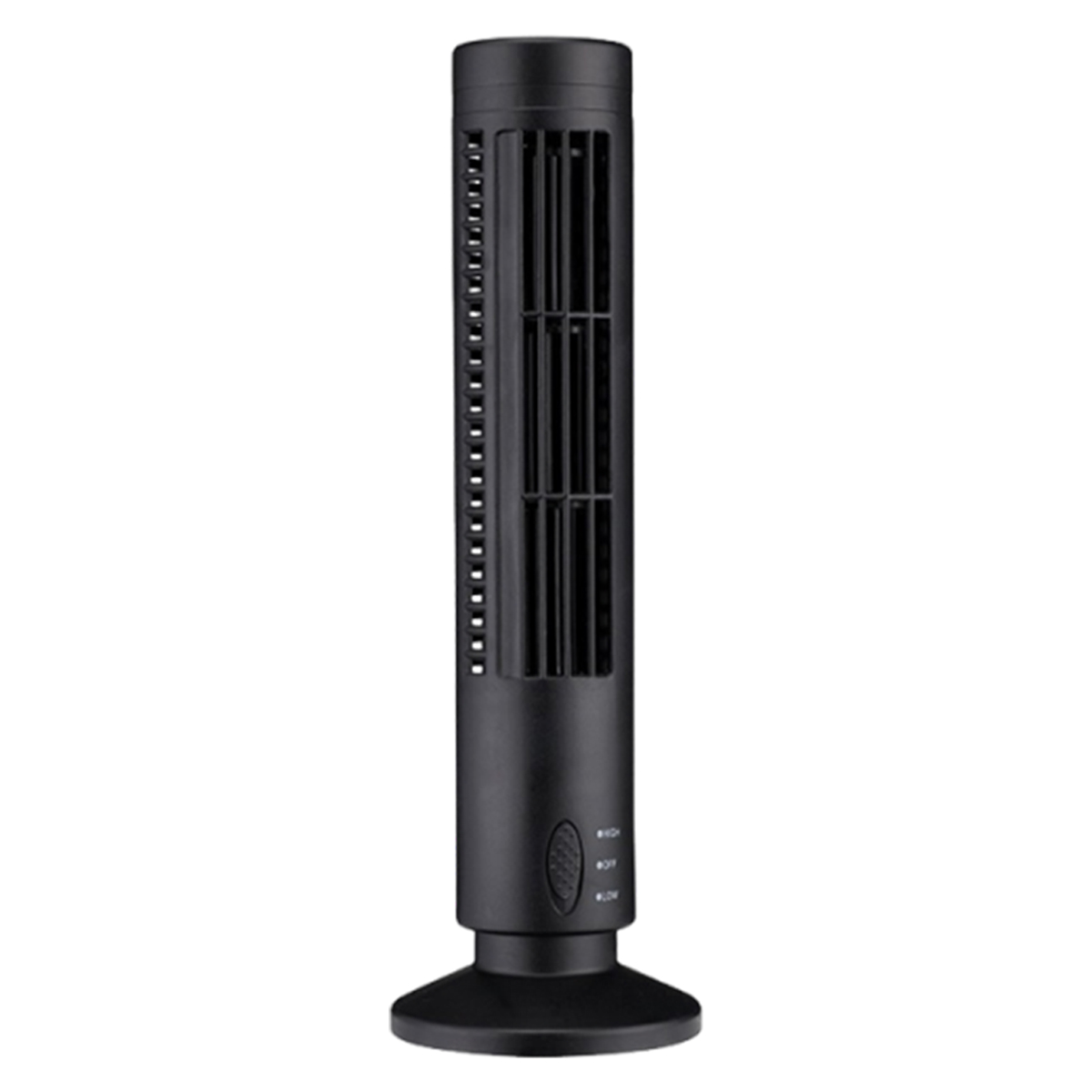 Leiser, Tragbarer Ventilator Ohne Rotorblätter – 2 Geschwindigkeitsstufen – Turmventilator – Tragbarer Ventilator – Für Schlaf- Und Wohnzimmer
