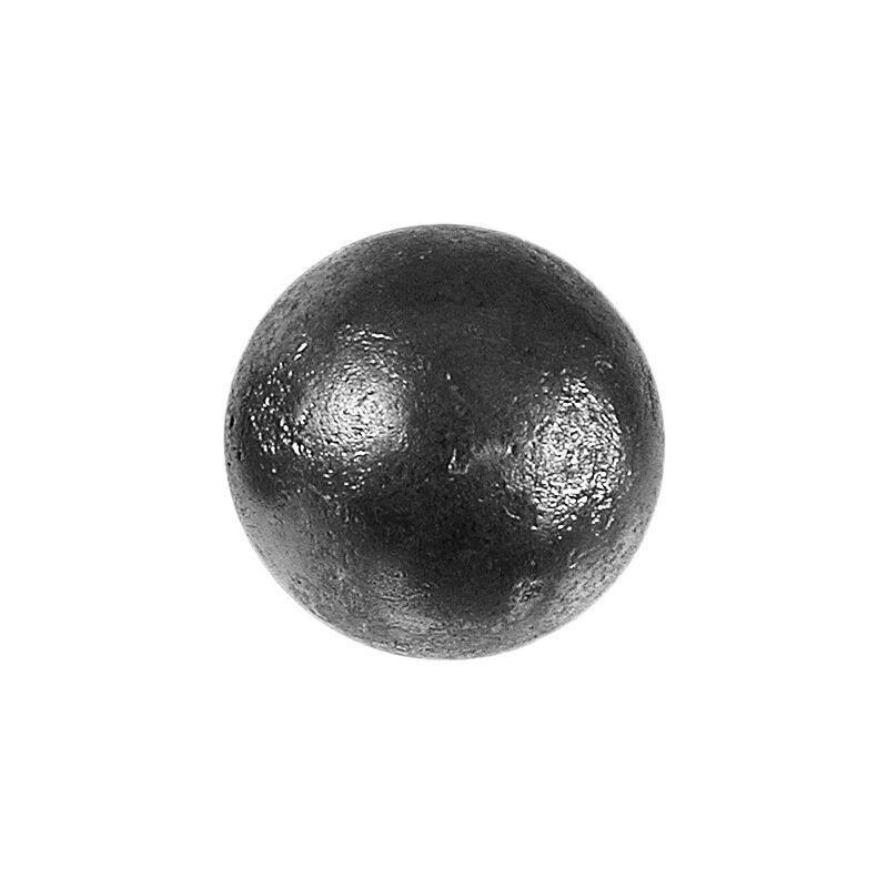 Hohlkugel, 50 Mm Durchmesser Und 3 Mm Wandstärke – Ungebohrt – Schmiedeeisen, Zum Schweißen