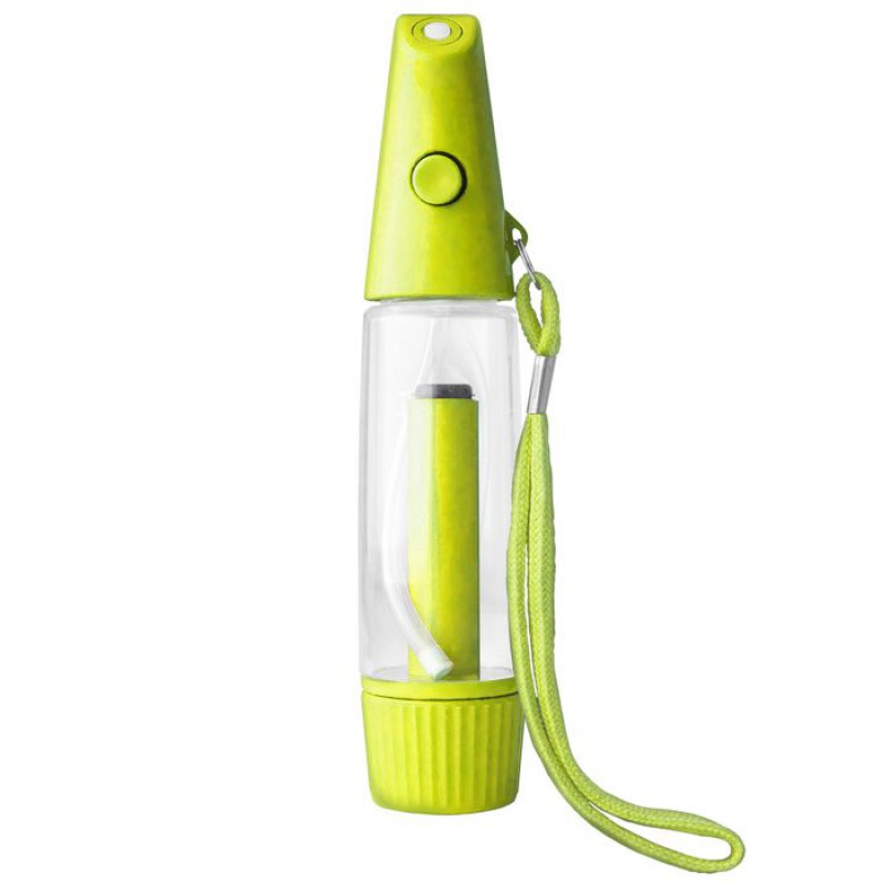 Manuelle Sprühflasche – 30 Ml Nachfüllbar – Verstellbarer Sprühkopf – Leichter Griff & Trageschlaufe – Transparentes Grünes Gehäuse