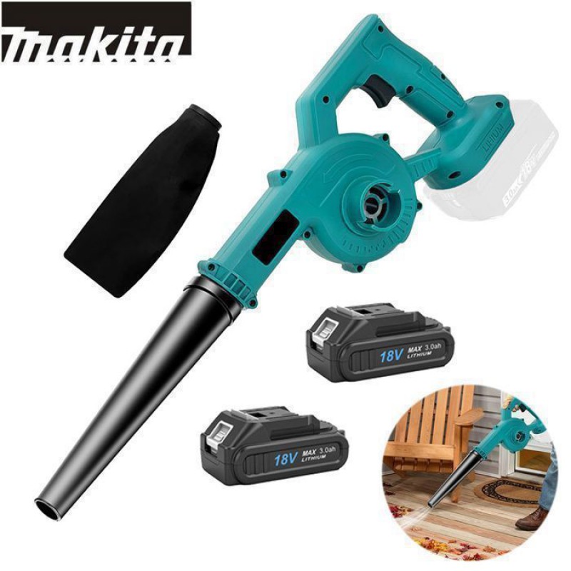Akku-laubbläser, Kompatibel Mit Dem Makita 20v Max Akku, Gebläse Für Baustellen Mit Bürstenlosem Motor