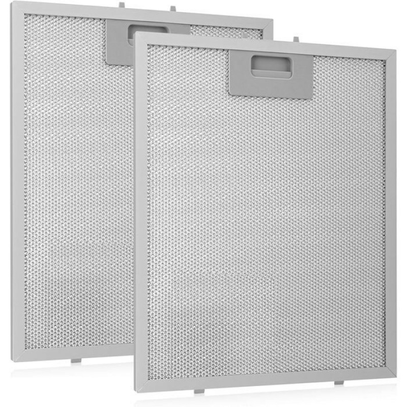 Metallfettfilter Für Dunstabzugshauben – 320 X 260 Mm – 2er-pack – 5-lagiges Aluminium – Universal – Waschbar...