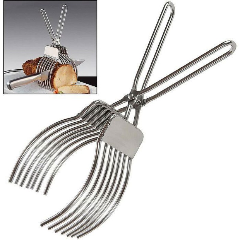 Küchenutensil – Schneidezange – Edelstahl – Sicher – Langlebig – Innovatives Design – Etikett
