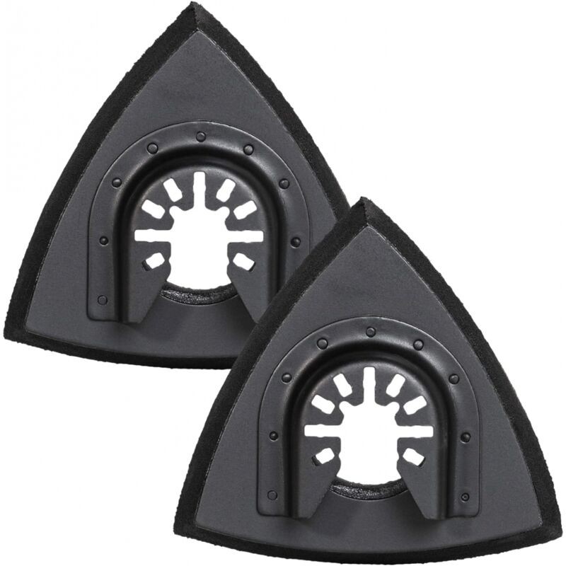 80 Mm Dreieckige Schleifpads – Oszillierende Multifunktions-schleifpads Für Holzschleifen, 2 Stück