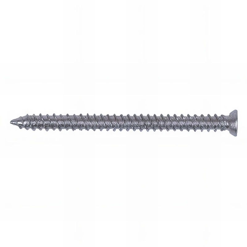 50 Betonschrauben Zur Befestigung Von Holzkonstruktionen – Senkkopf T30 – Durchmesser 7,5 X 62 Mm – Verzinkt