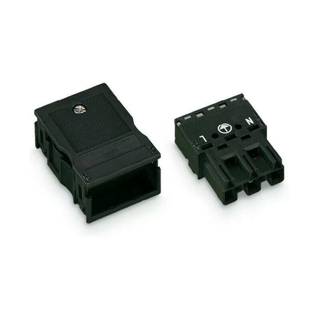 Wago 770-113 3p Stecker 4mm ≤ 25a 250v Schwarz - Wago 770-113 3p Stecker 4mm ≤ 25a 250v Schwarz