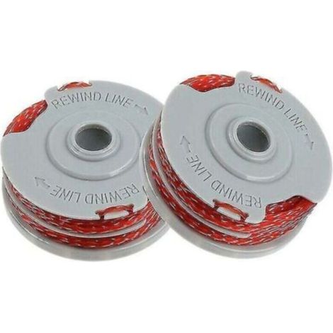 2 Spulen Und Trimmerfaden Für Flymo Contour 500, Power Plus 500 Und 500xt