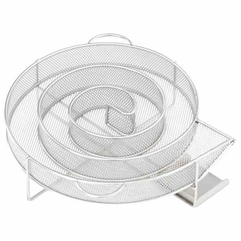 Best-home Runder Kaltnebelgenerator 19,5 Cm - Modern Runder Kaltnebelgenerator 19,5 Cm Edelstahl 35586