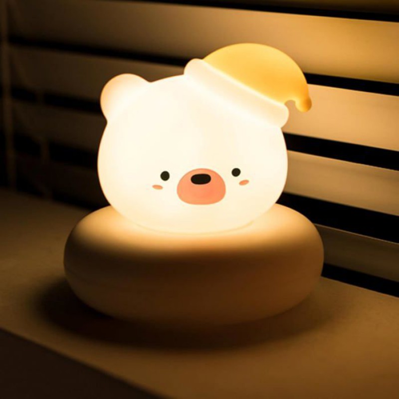 Wiederaufladbares Bären-nachtlicht Für Babys, Nachtlampe Fürs Kinderzimmer, Geschenk Für Einen 1-jährigen Jungen