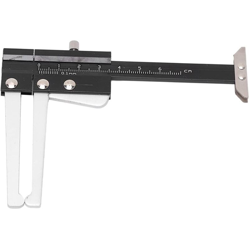 Bremsscheiben-messwerkzeug, 0,1 Mm Genauigkeit, 0–60 Mm Bremsscheiben-bremsscheiben-messschieber-mikrometer, Metrischer Bremsscheiben-tiefenmesser, Bremsscheiben-tiefenmesser