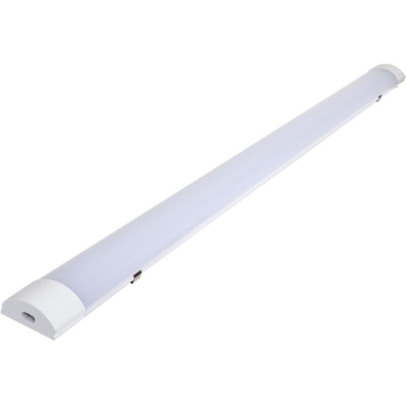 Wolketon 18w Extraflache Led-streifenleuchte, Wasserdichte Led-leuchte, Verbindbare Led-röhren, Neutralweiß, Ip65, 60cm Led-deckenleuchte