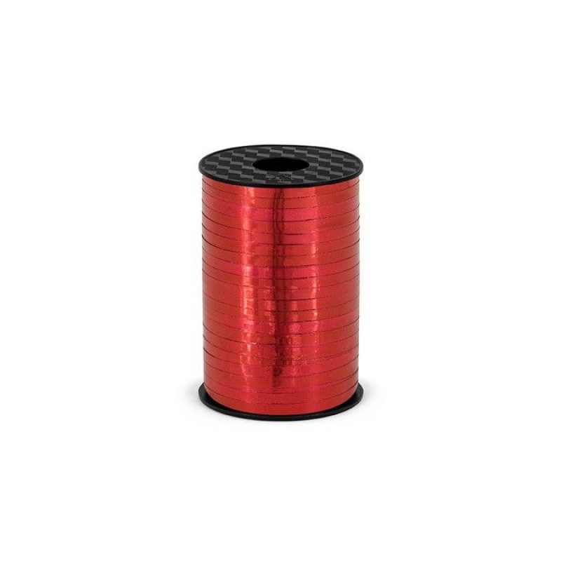 Bolduc Geschenkband, Glänzend, 5 Mm X 225 M, Rot