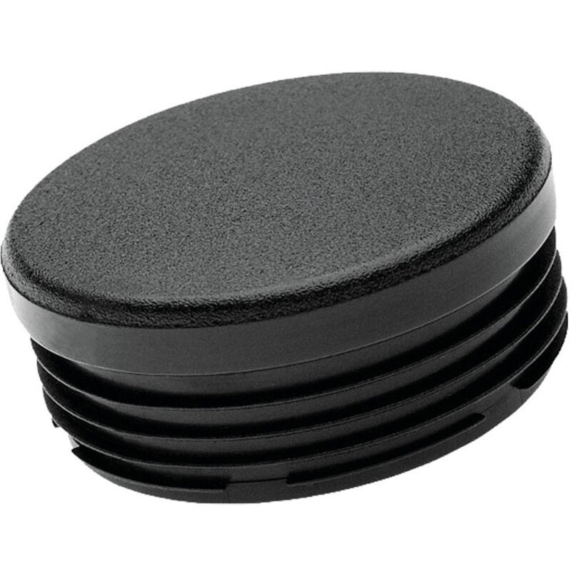 50 Mm Schwarze Runde Kunststoff-innenendkappe - - 20-50 - 50 Mm Schwarze Runde Kunststoff-innenendkappe - - 20-50