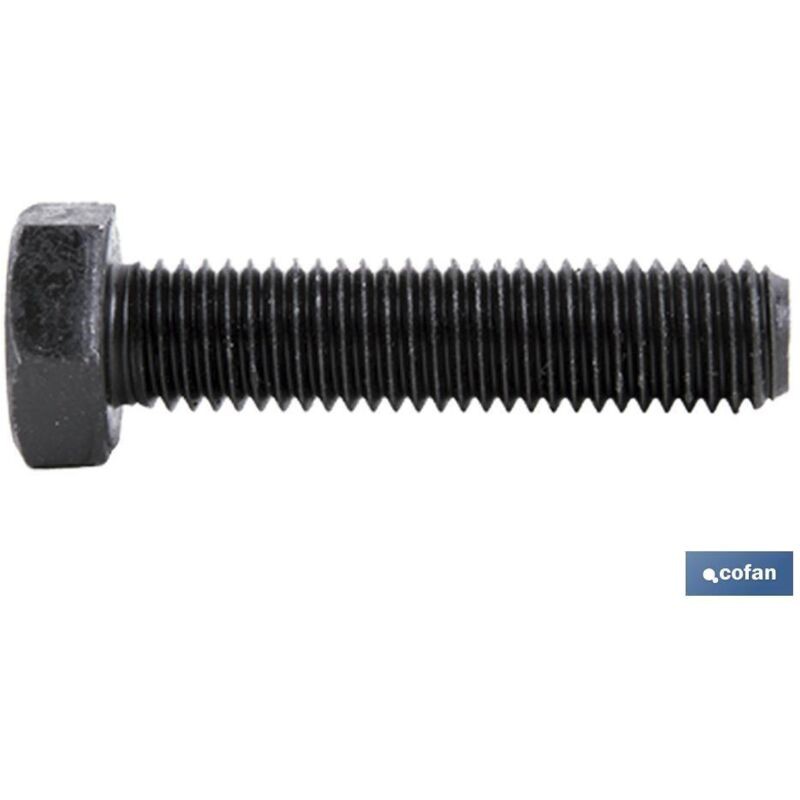 Schwarze 12,9 Mm Sechskantschraube (din 933) M22x80 - Schwarze 12,9 Mm Sechskantschraube (din 933) M22x80