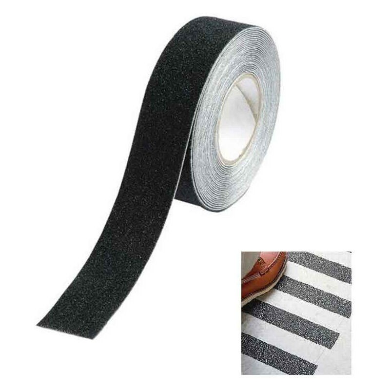 Schwarzes Antirutsch-klebeband 15 M X 25 Mm