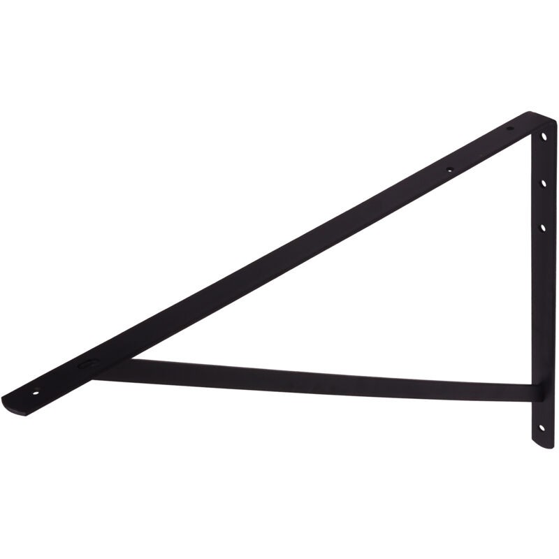Schwarze Metall-regalhalterung 400 X 600 Mm - Schwarze Metall-regalhalterung 400 X 600 Mm