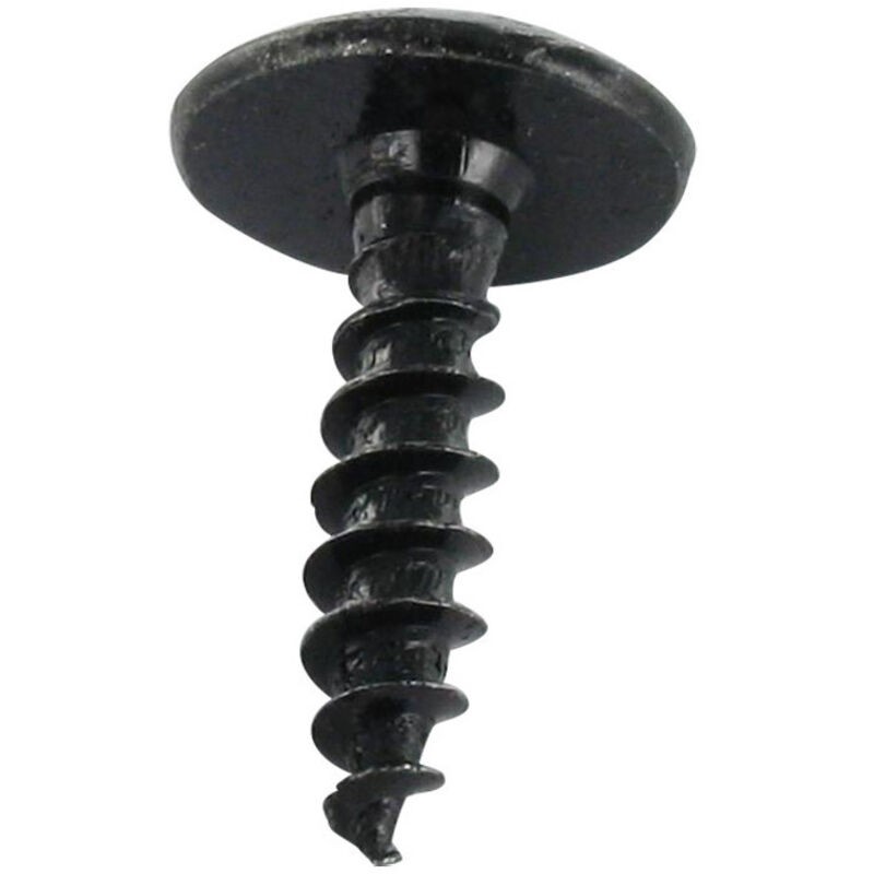 Pozi-scharnierschrauben 3 5x20 Schwarz Verzinkter Stahl - 100 Stück - Pozi-scharnierschrauben 3 5x20 Schwarz Verzinkter Stahl - 100 Stück