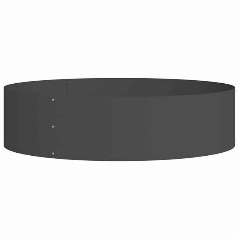 Bewi® Hochbeet/gartenpflanzkasten - Pflanztopf - Schwarz 80 X 80 X 20 Cm Stahl &fr9289151