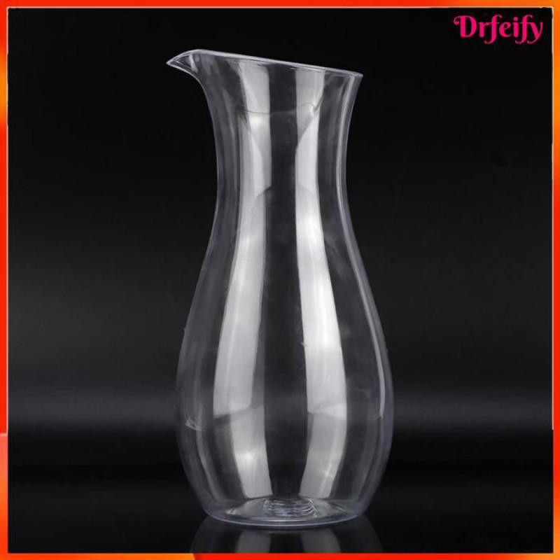 Wasserkaraffe – 700 Ml – Transparentes Acryl – Ergonomisches, Tropffreies Design – Weite Öffnung