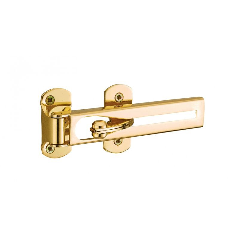 - Türbegrenzer Für Haustüren, Anschlagblock, 148 Mm, Gold - - - Türbegrenzer Für Haustüren, Anschlagblock, 148 Mm, Gold -
