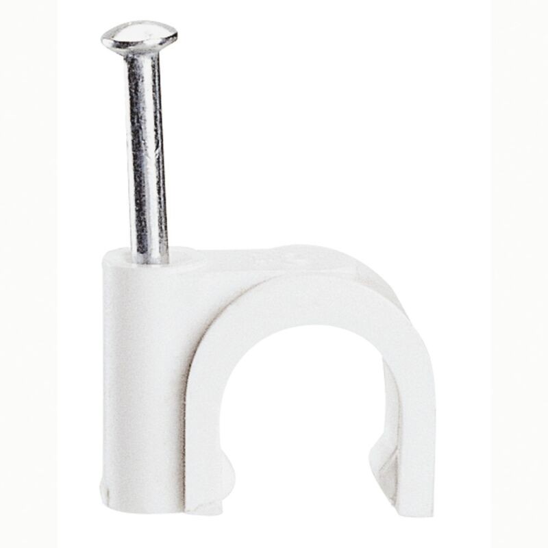 Kabelklemme – Legrand Fixfor – Für Rundkabel – 7 Mm – Weiß
