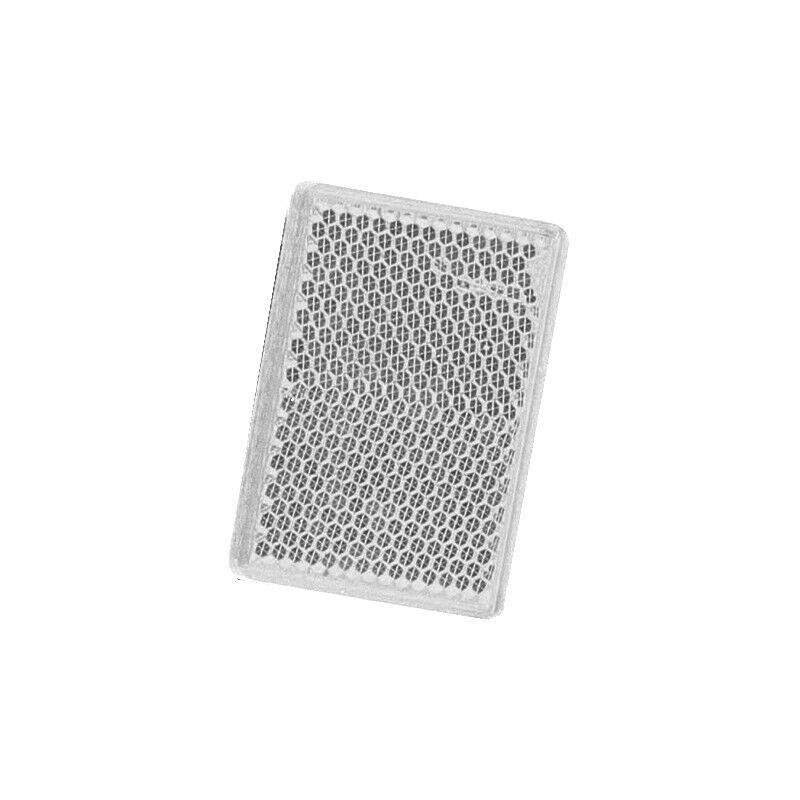 Selbstklebender Weißer Reflektor – 57 X 39 Mm – Selbstklebender Weißer Reflektor – 57 X 39 Mm – Selbstklebender Weißer Reflektor – 57 X 39 Mm