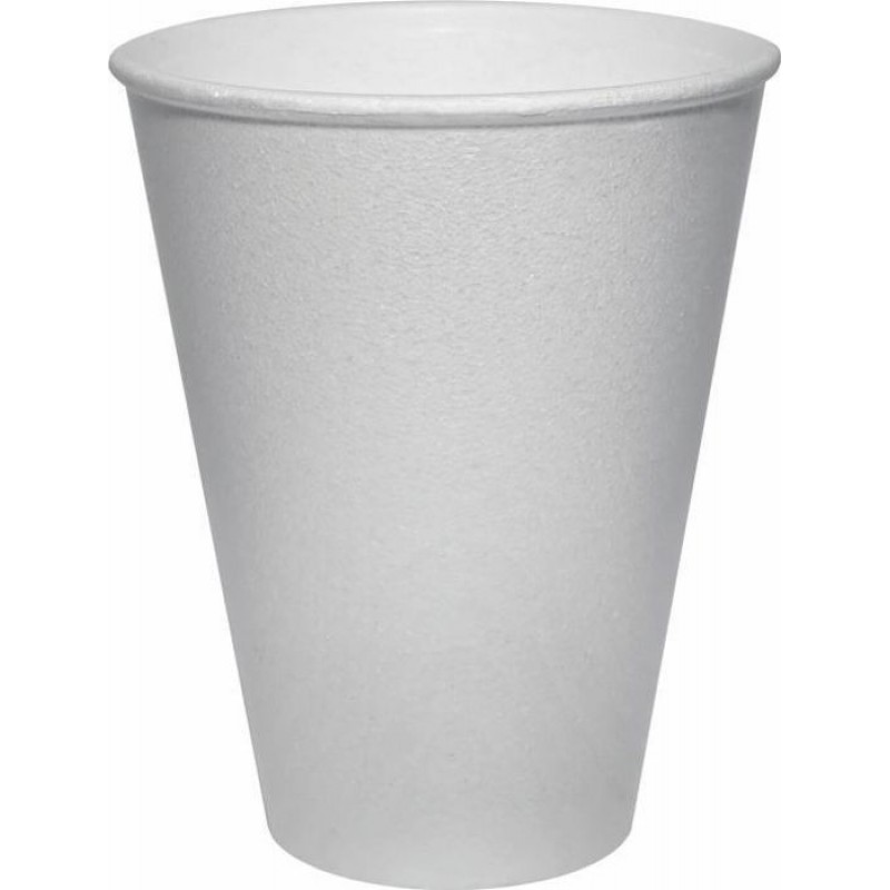 Einwegbecher – Noname – 200/250 Ml – Weißes Papier – 100er-packung