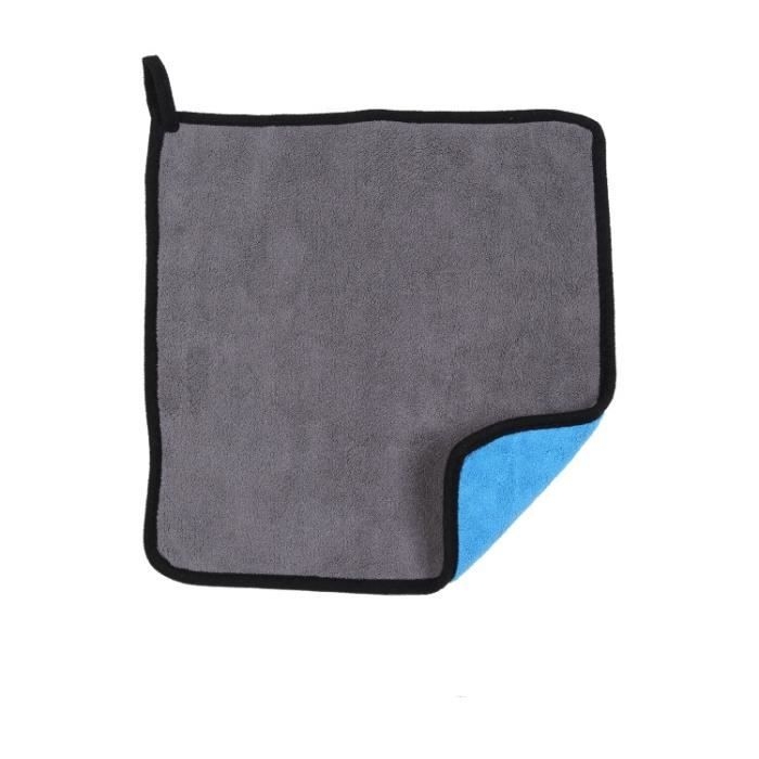 2 Stück Dicke Mikrofasertücher, Auto-eckenpoliertücher, Fusselfrei, 30 X 30 Cm