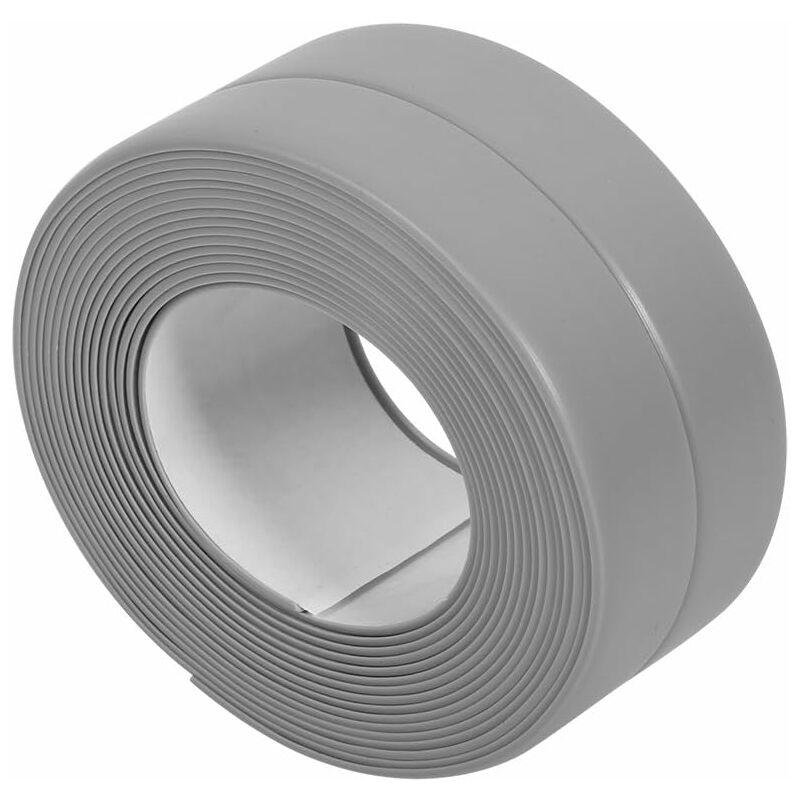 320 X 3,8 Cm Duschdichtungsstreifen, Duschdichtungsstreifen, Badewannendichtung, Grauer Silikonstreifen, Abdeckband, Badewannendichtung, Selbstklebend, Pe-klebeband, Kücheneckendichtung