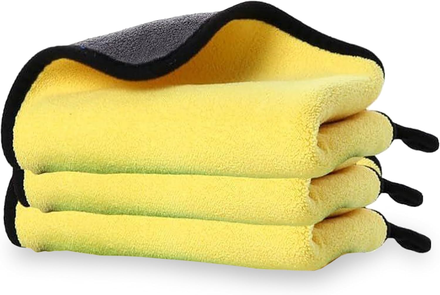 3er-pack Mikrofasertücher Für Autos, Fusselfreie Mikrofasertücher, Ideal Als Weiche Mikrofasertücher - Wiederverwendbar.