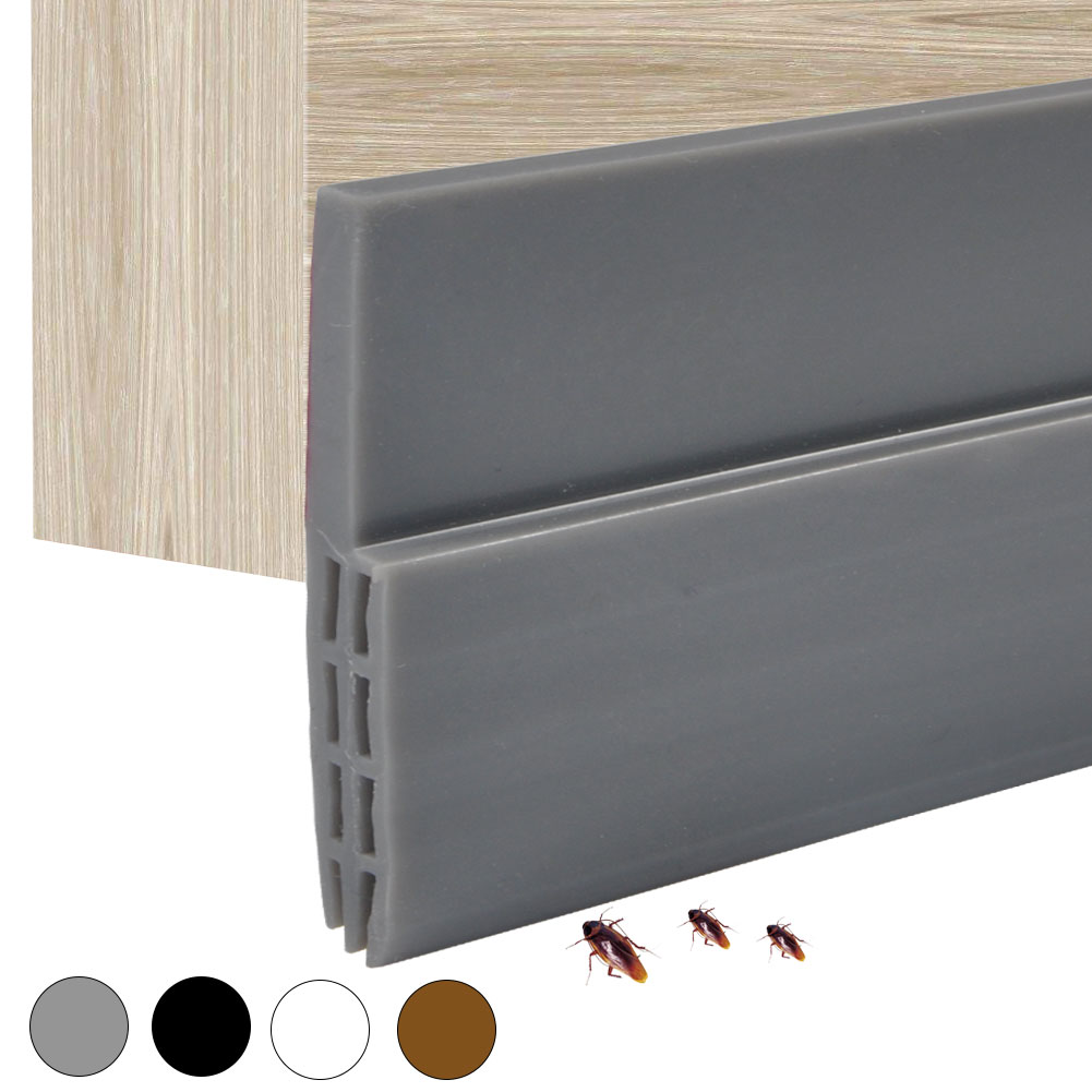 Silikon-türdichtung – Selbstklebende Türdichtung (100 Cm)